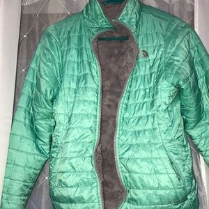 The North Face reversible Mossbud Swirl Jacket